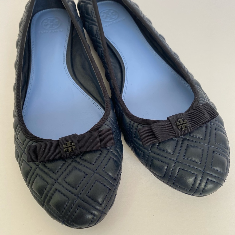 Tory Burch Marion Quilted Ballet Flat 9.5